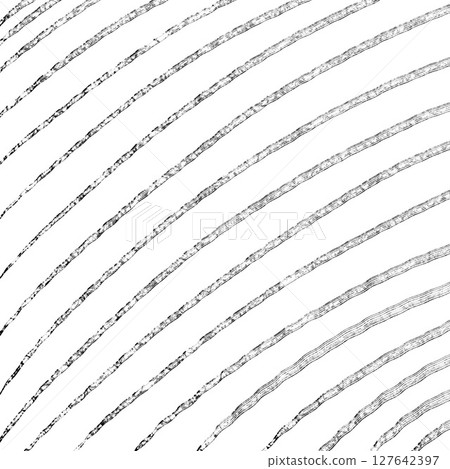 Scratched black hand-drawn ripple line background Scratched black hand-drawn ripple line background 127642397