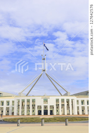 Australian Parliament House in Canberra, the Australian capital 127642576