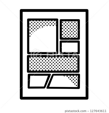 Comic manuscript icon 127643611