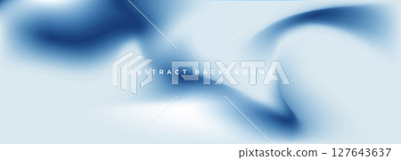 Abstract blue liquid holographic gradient background. Abstract blue liquid holographic gradient background. 127643637