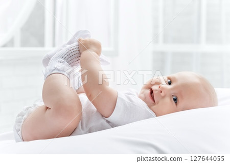 Portrait of a baby 127644055