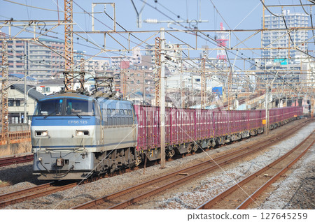 東海道線 相模貨運 JR貨運 EF66-125(吹田) 東海道線 相模貨運 JR貨運 EF66-125(吹田) 127645259