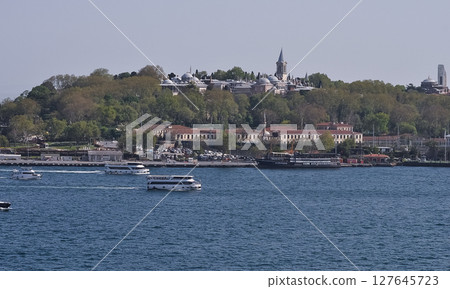 Topkapi Palace before Marmara sea, Istanbul, Turkey Topkapi Palace before Marmara sea, Istanbul, Turkey 127645723
