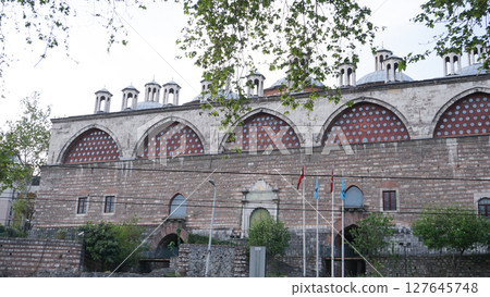 View of Tophane-I Amire Culture and Art Center by architect Sinan, Istanbul, Turkiye 127645748