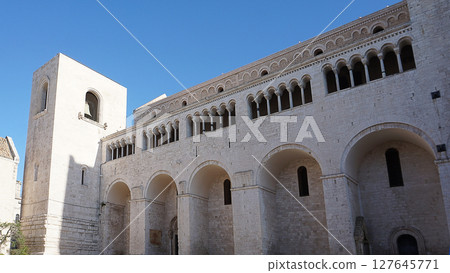 Basilica of Saint Nicolas or Basilica San Nicola de Bari At Bari Apulia Puglia Italy 127645771