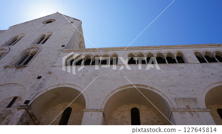 Basilica of Saint Nicolas or Basilica San Nicola de Bari At Bari Apulia Puglia Italy 127645814