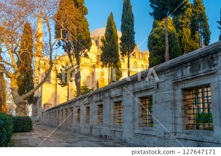 The Shehzade Mosque or Sehzade Camii located in Fatih district, Istanbul 127647171