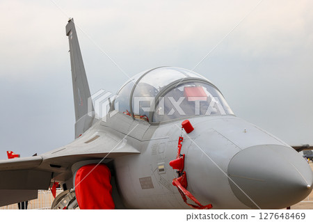 KAI T-50 Golden Eagle supersonic advanced jet trainer, light combat aircraft, and light strike-fighter. 127648469