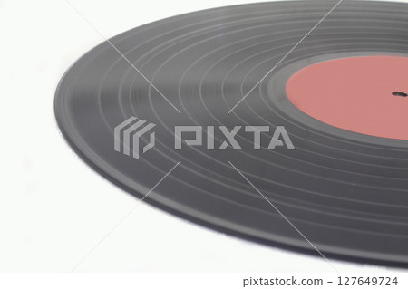 Vinyl records isolated on white background Vinyl records isolated on white background 127649724