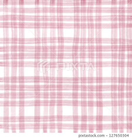 Pink Plaid Gingham Hand Drawn Background Pattern Overlay Pink Plaid Gingham Hand Drawn Background Pattern Overlay 127650304
