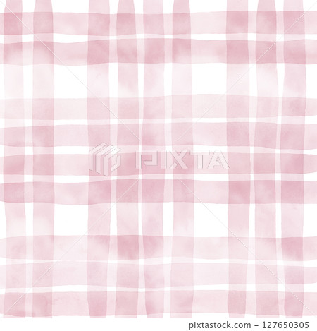Pink Plaid Gingham Hand Drawn Background Pattern Overlay Pink Plaid Gingham Hand Drawn Background Pattern Overlay 127650305