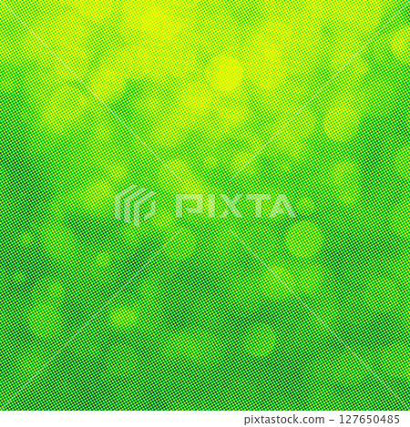 Green bokeh square background for Banner, Poster, ad, celebration, event and various design works 127650485