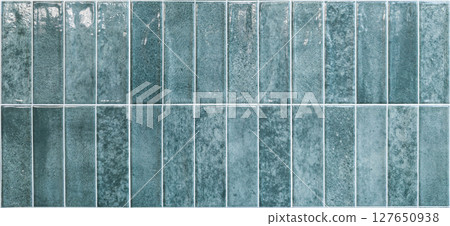 Glossy Green Tile Texture on White Background for Modern Home Decor Glossy Green Tile Texture on White Background for Modern Home Decor 127650938