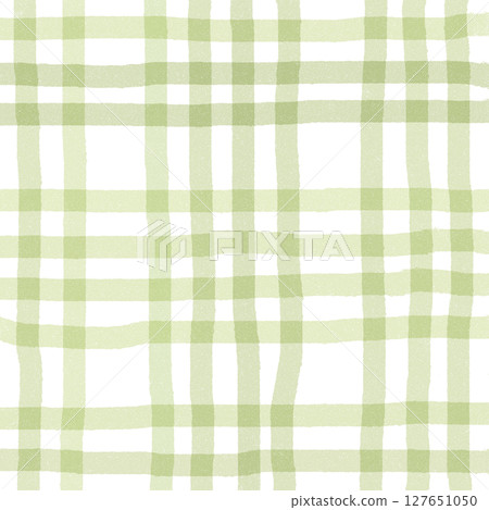 Sage Green Plaid Tartan Gingham Check Hand Drawn Background Pattern Overlay Sage Green Plaid Tartan Gingham Check Hand Drawn Background Pattern Overlay 127651050