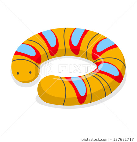 3D Isometric Flat Set of Caterpillars. Item 2 3D Isometric Flat Set of Caterpillars. Item 2 127651717