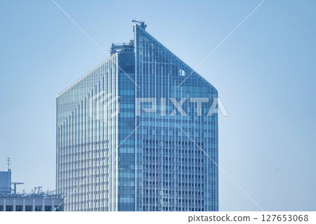 城市景觀，摩天大樓，圖像，東京千代田區 127653068