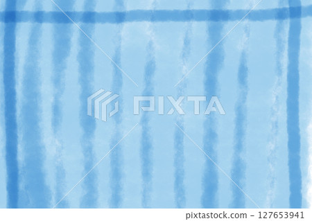 Stock Illustration: Light blue vertical stripes gradation (mottled) 127653941