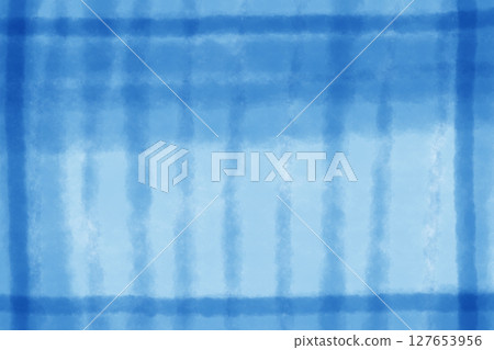 Stock Illustration: Light blue vertical stripes gradation (mottled) 127653956