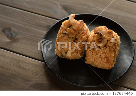 Conger eel rice balls Conger eel rice balls 127654440