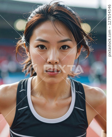 年輕田徑女子 127654546