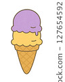 冰淇淋插圖 127654592