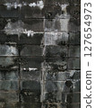 Mold-covered concrete wall background material wallpaper dark gray 127654973