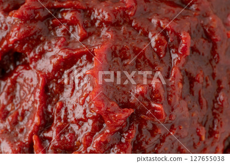 Bean plate soy sauce 127655038