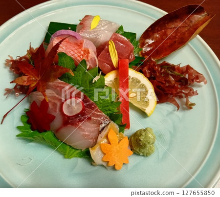 鴨川館飯店的生魚片 鴨川館飯店的生魚片 127655850