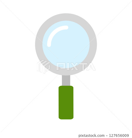 Stationery_Flat_Magnifying Glass 127656009