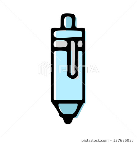 Stationery_Hand-drawn color_Mechanical pencil Stationery_Hand-drawn color_Mechanical pencil 127656053