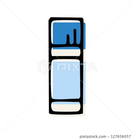 Stationery_Hand-drawn color_Glue 127656057