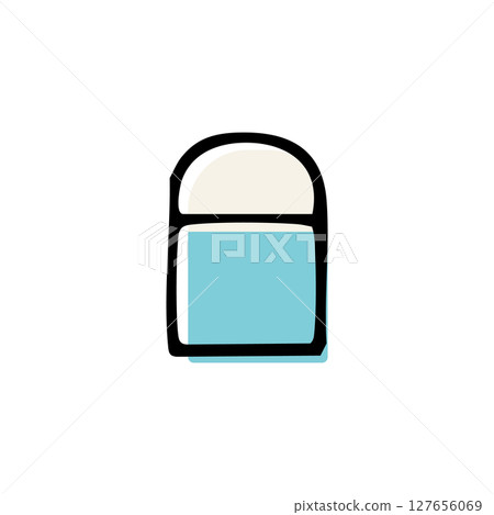 文具_手繪彩色_橡皮擦 127656069