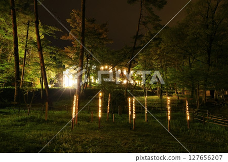 Japanese style image, old Japanese umbrella and Japanese scenery Japanese style image, old Japanese umbrella and Japanese scenery 127656207