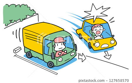 collide head-on 127658570