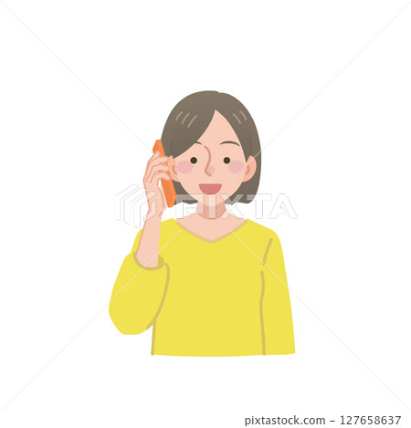 婦女呼籲智能手機 婦女呼籲智能手機 127658637