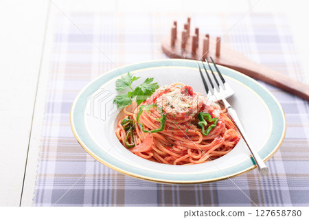Neapolitan Spaghetti 127658780
