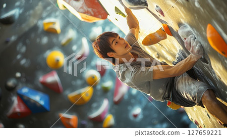 攀岩者 127659221