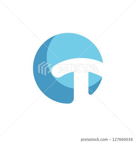 G and T letter logo G and T letter logo 127660038
