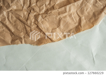 Rough textured beige paper | Background for crafts and packaging Beige Rough Paper Texture 127660229