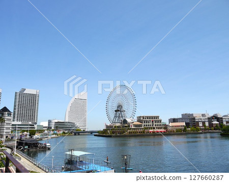 Landscape of Minato Mirai Landscape of Minato Mirai 127660287