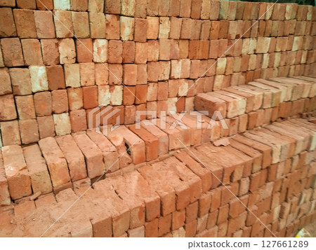 Brick image with selective focus Brick image with selective focus 127661289