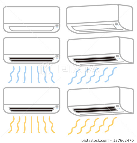 冷氣插圖集 127662470