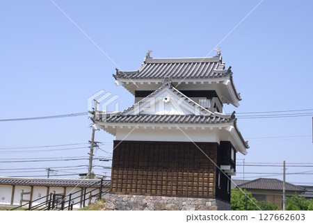 Nishio Castle's Ninomaru Ushitora Tower Nishio Castle's Ninomaru Ushitora Tower 127662603