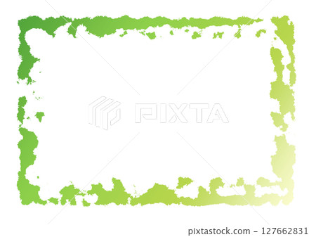 Gradient tattered frame material Gradient tattered frame material 127662831