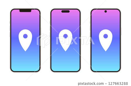 Smartphone and icon variations 127663288