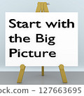 Start with the Big Picture concept 127663695