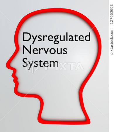 Dysregulated Nervous System concept 127663698