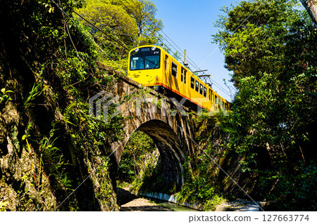 Sangi Railway Twisted Bridge 127663774