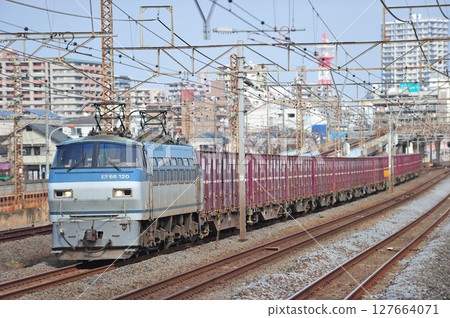 東海道線 相模貨運 JR貨運 EF66-120（吹田） 127664071
