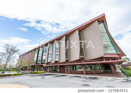 Ishikawa Prefectural Library on a sunny day in Kanazawa City, Ishikawa Prefecture Ishikawa Prefectural Library on a sunny day in Kanazawa City, Ishikawa Prefecture 127664551